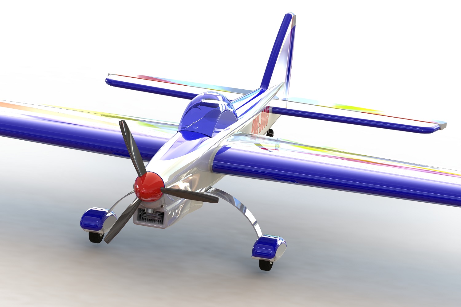 Aerobatic model for pilotege PML-3005 CL/RC D/E CROBAT